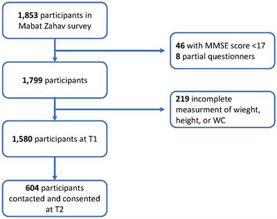 The predictive ability of ABSI compared to BMI for mortality and frailty among older adults